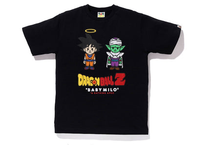 BAPE x Dragon Ball Z Son Goku & Piccolo Baby Milo Tee Black