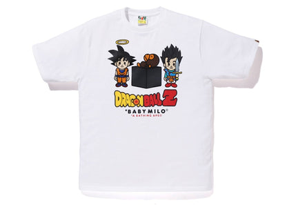 BAPE x Dragon Ball Z Son Goku & Son Gohan Baby Milo Tee White