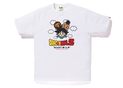 BAPE x Dragon Ball Z Son Goku & Uub Baby Milo Tee White