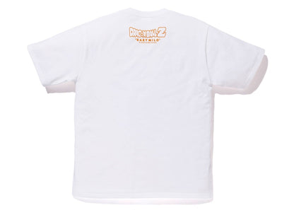 BAPE x Dragon Ball Z Super Saiyan Vegeta & Son Goku Baby Milo Tee White