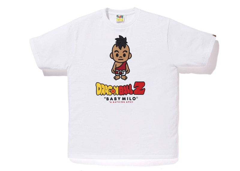 BAPE x Dragon Ball Z Uub & Majin Buu Baby Milo Tee White