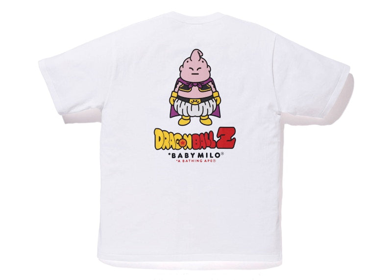 BAPE x Dragon Ball Z Uub & Majin Buu Baby Milo Tee White
