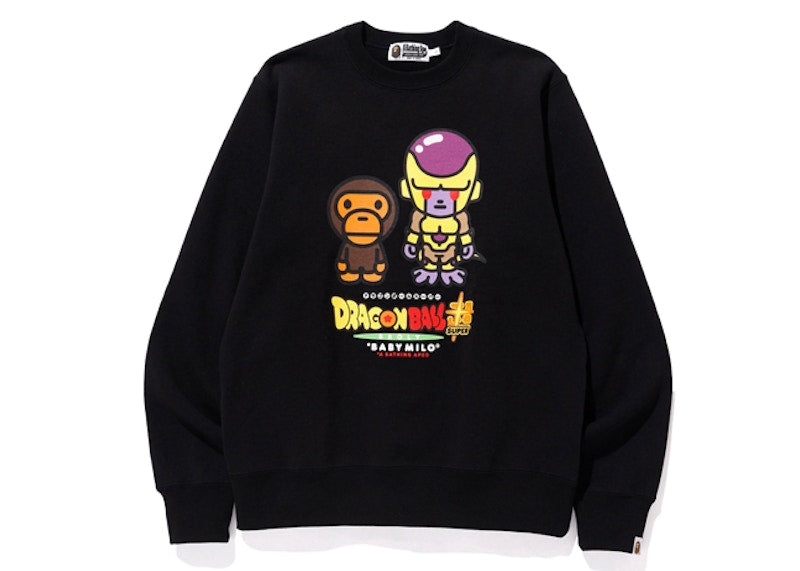 BAPE x Dragonball Super Golden Frieza Crewneck Black