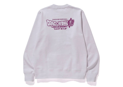 BAPE x Dragonball Super Golden Frieza Crewneck White