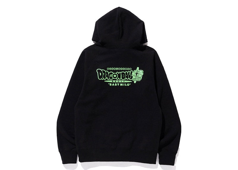 BAPE x Dragonball Super Son Goku & Vegeta Hoodie Black