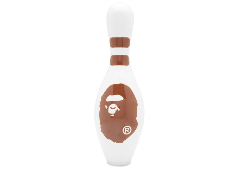 BAPE x END. Bowling Pin White