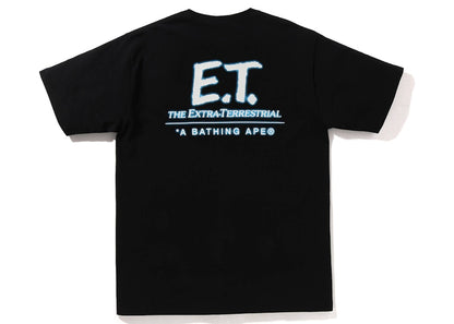 BAPE x E.T. Kids Ape Head Tee Black GID