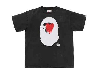 BAPE x Emotionally Unavailable Ape Head Tee Black