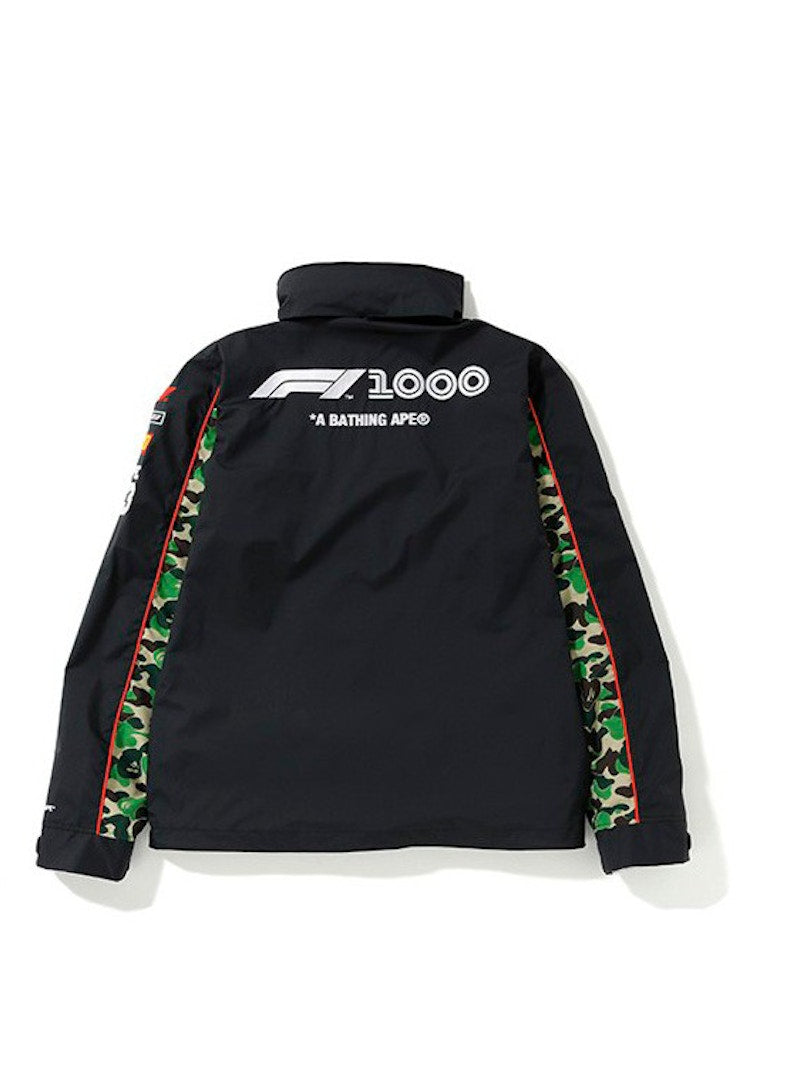 BAPE x F1 1000 ABC Camo Racing Jacket Black