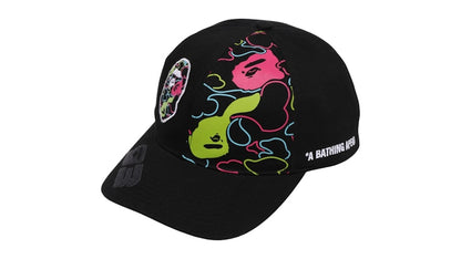 BAPE x F1LVCamo Ape Head Cap Black