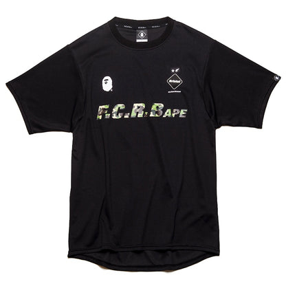 BAPE x F.C.R.B. 938 Team Tee Black