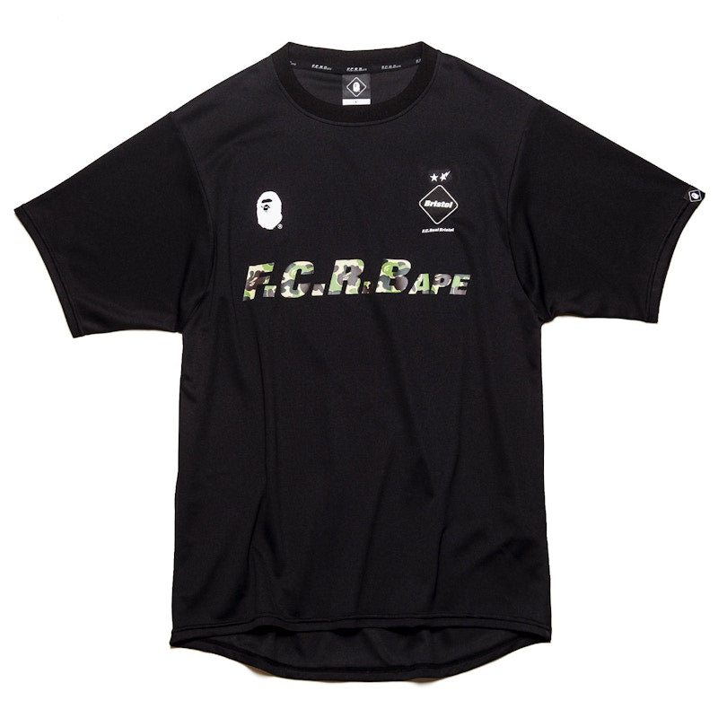 BAPE x F.C.R.B. 938 Team Tee Black