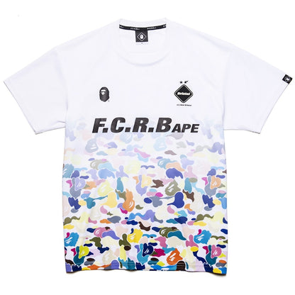 BAPE x F.C.R.B. Game Shirt White