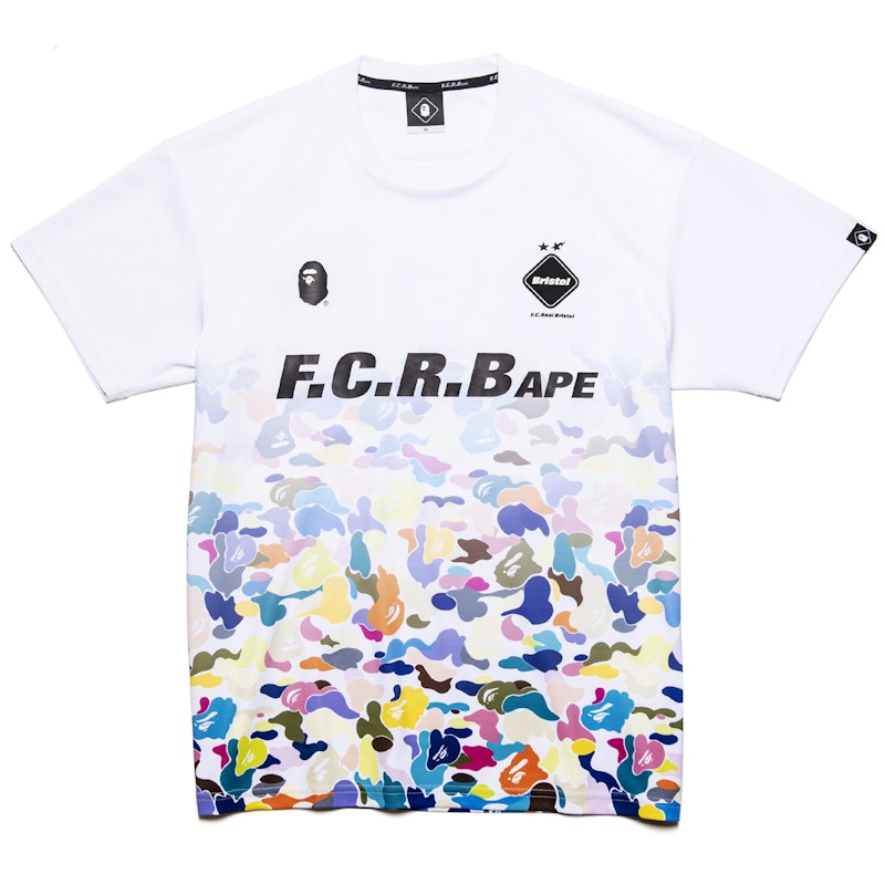 BAPE x F.C.R.B. Game Shirt White