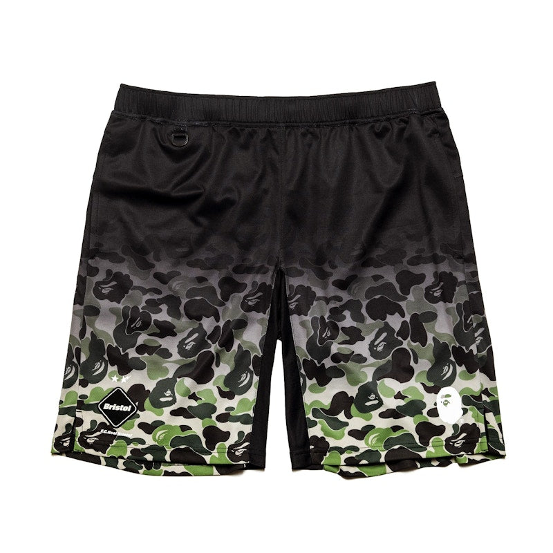 BAPE x F.C.R.B. Game Shorts Black