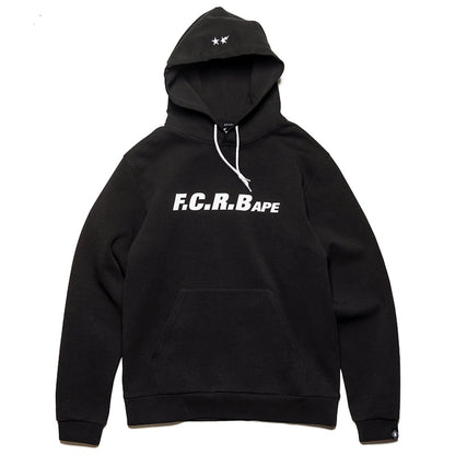 BAPE x F.C.R.B. Team Hoodie Black