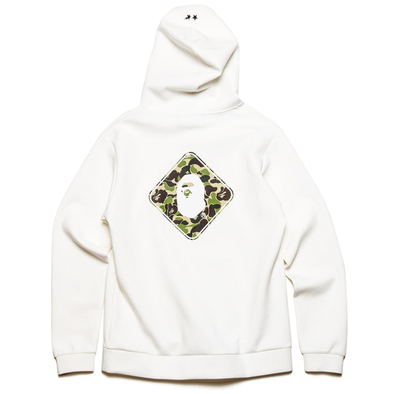 BAPE x F.C.R.B. Team Hoodie White