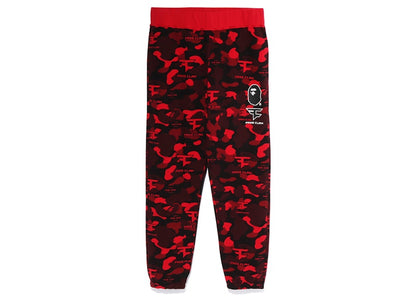 BAPE x Faze Clan Sweat Pants Red