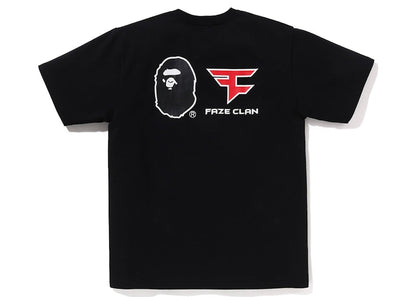 BAPE x Faze Clan Tee Black