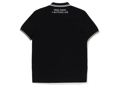 BAPE x Fred Perry Color Camo Polo Black