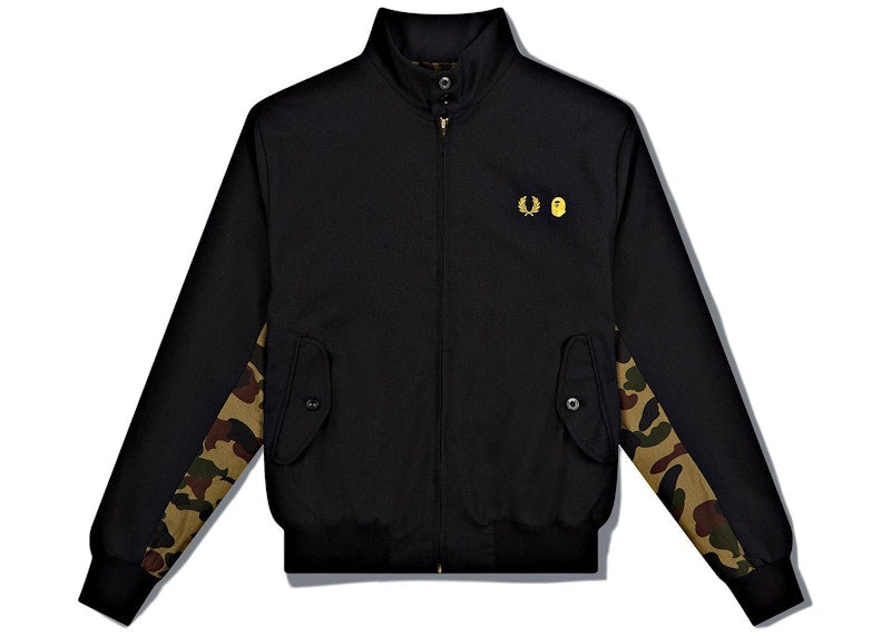 BAPE x Fred Perry Harrington Jacket Black