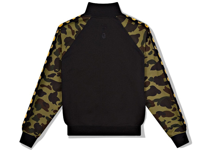 BAPE x Fred Perry Track Jacket Green