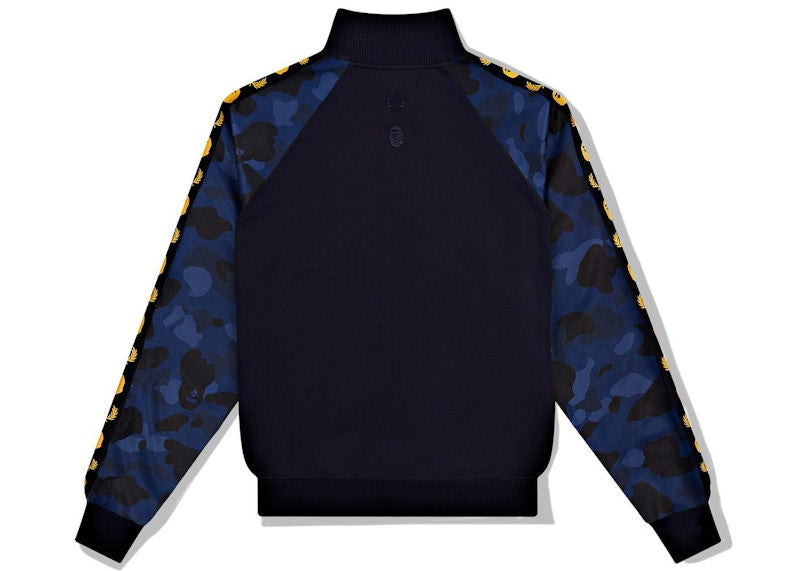 BAPE x Fred Perry Track Jacket Navy