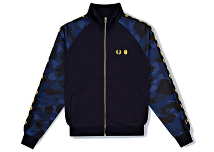 BAPE x Fred Perry Track Jacket Navy