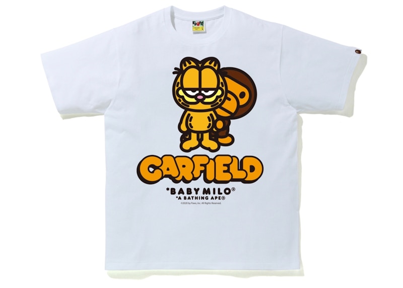BAPE x Garfield #3 Tee White