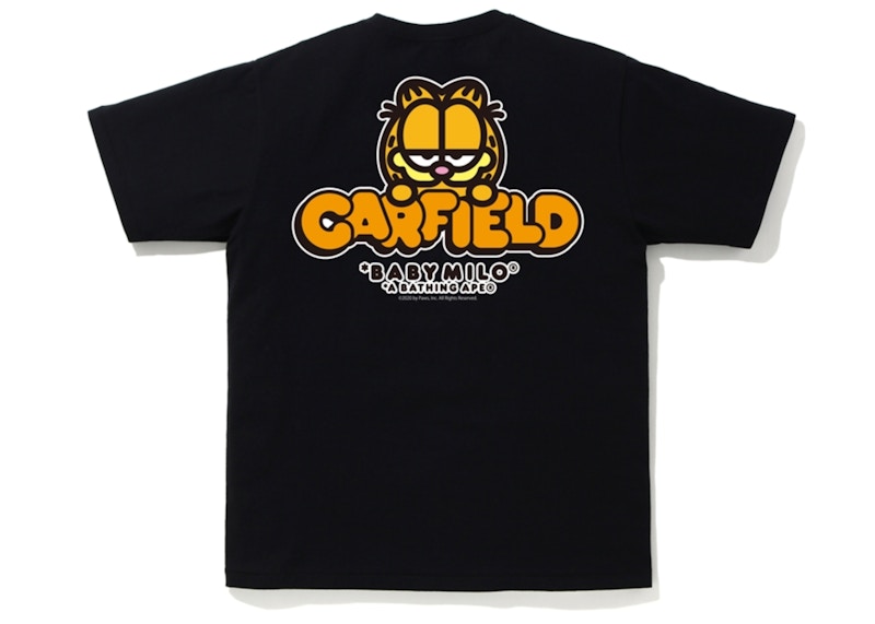 BAPE x Garfield #4 Tee Black