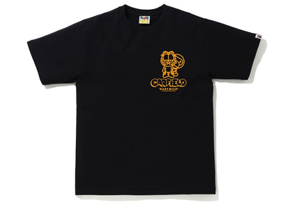 BAPE x Garfield #4 Tee Black