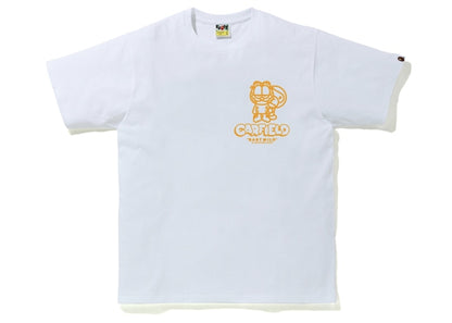 BAPE x Garfield #4 Tee White