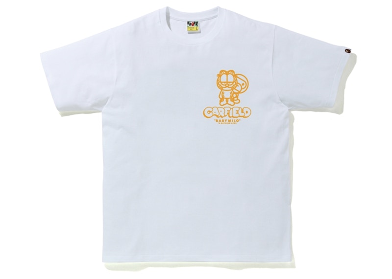 BAPE x Garfield #4 Tee White