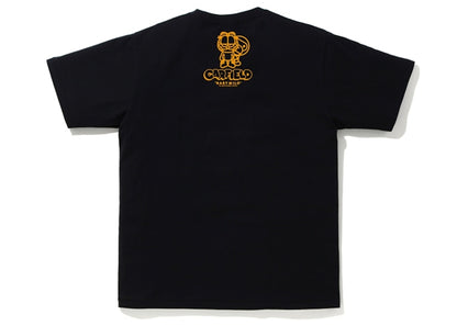 BAPE x Garfield #6 Tee Black
