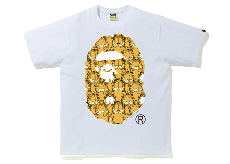 BAPE x Garfield #6 Tee White