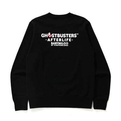 BAPE x Ghostbusters Ape Head Crewneck Black