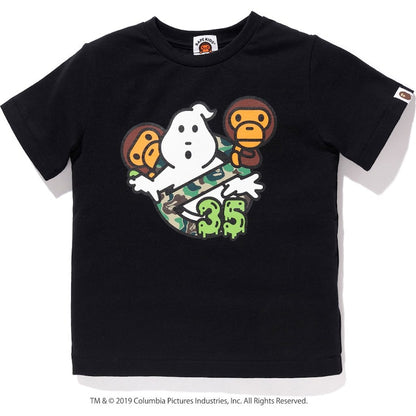 BAPE x Ghostbusters Baby Milo Kids Tee #6 Black