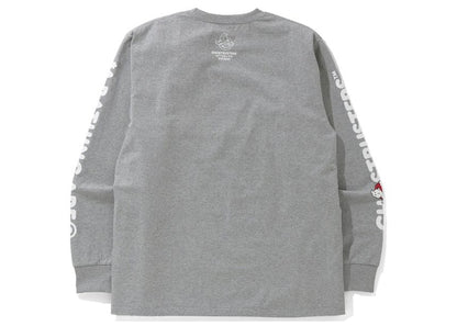 BAPE x Ghostbusters Baby Milo L/S Tee Gray