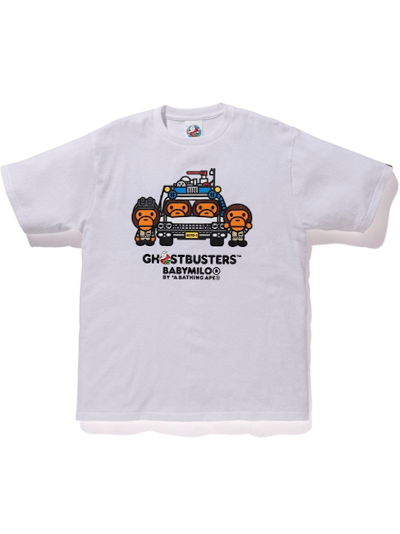 BAPE x Ghostbusters Baby Milo Tee #4 White
