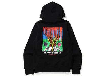 BAPE x Gilbert & George Blooded Hoodie Black