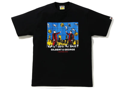 BAPE x Gilbert & George Flight Tee Black