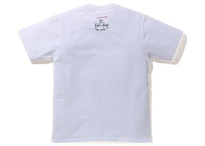 BAPE x Gilbert & George Flight Tee White