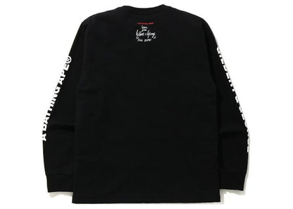 BAPE x Gilbert & George Up God LS Tee Black