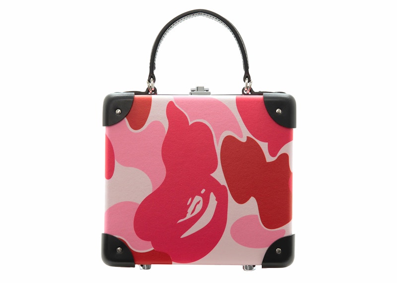 BAPE x Globe-Trotter London Square Bag Pink