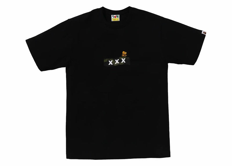 BAPE x God Selection XXX Tee Black