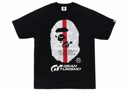 BAPE x Gran Turismo Ape Head #1 Tee Black