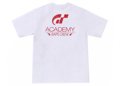 BAPE x Gran Turismo Ape Head #1 Tee White