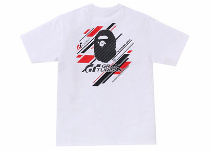 BAPE x Gran Turismo Ape Head #2 Tee White