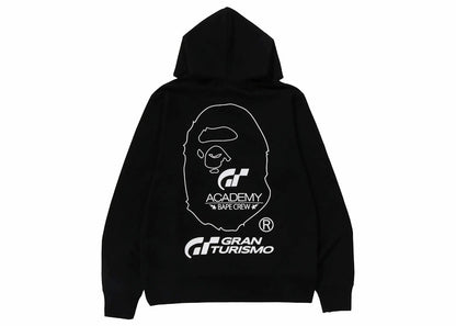 BAPE x Gran Turismo Pullover Hoodie Black