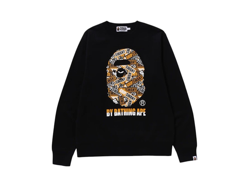 BAPE x Grip Swany By Bathing Ape Crewneck Black